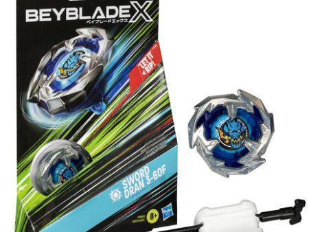 BEYBLADE X STARTER PACK SWORD DRAN 3-60F Hot on Sale