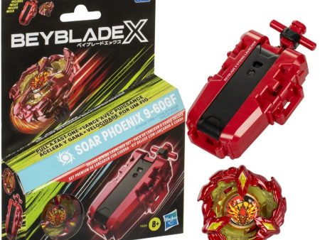 BEYBLADE DELUXE STRING LAUNCHER SET - X SOAR PHOENIX 9-60GF For Discount