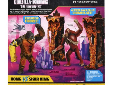 GODZILLA X KONG - THE NEW EMPIRE 2 PACK KONG VS SKAR KING Sale