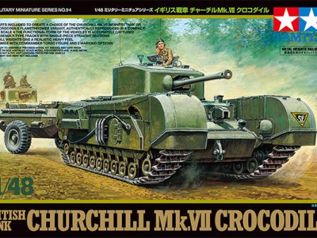 TAMIYA 1 48 BRITISH TANK CHURCHILL MK.VI CROCODILE Hot on Sale