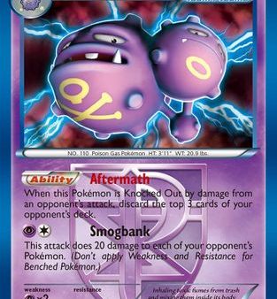 Weezing (58 135) (Theme Deck Exclusive) (Team Plasma) [Black & White: Plasma Storm] Fashion