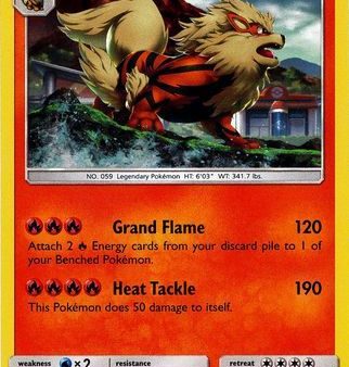 Arcanine (22 214) (Cosmos Holo) [Sun & Moon: Unbroken Bonds] Online